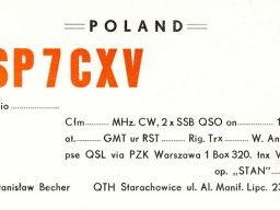 QSL SP7CXV